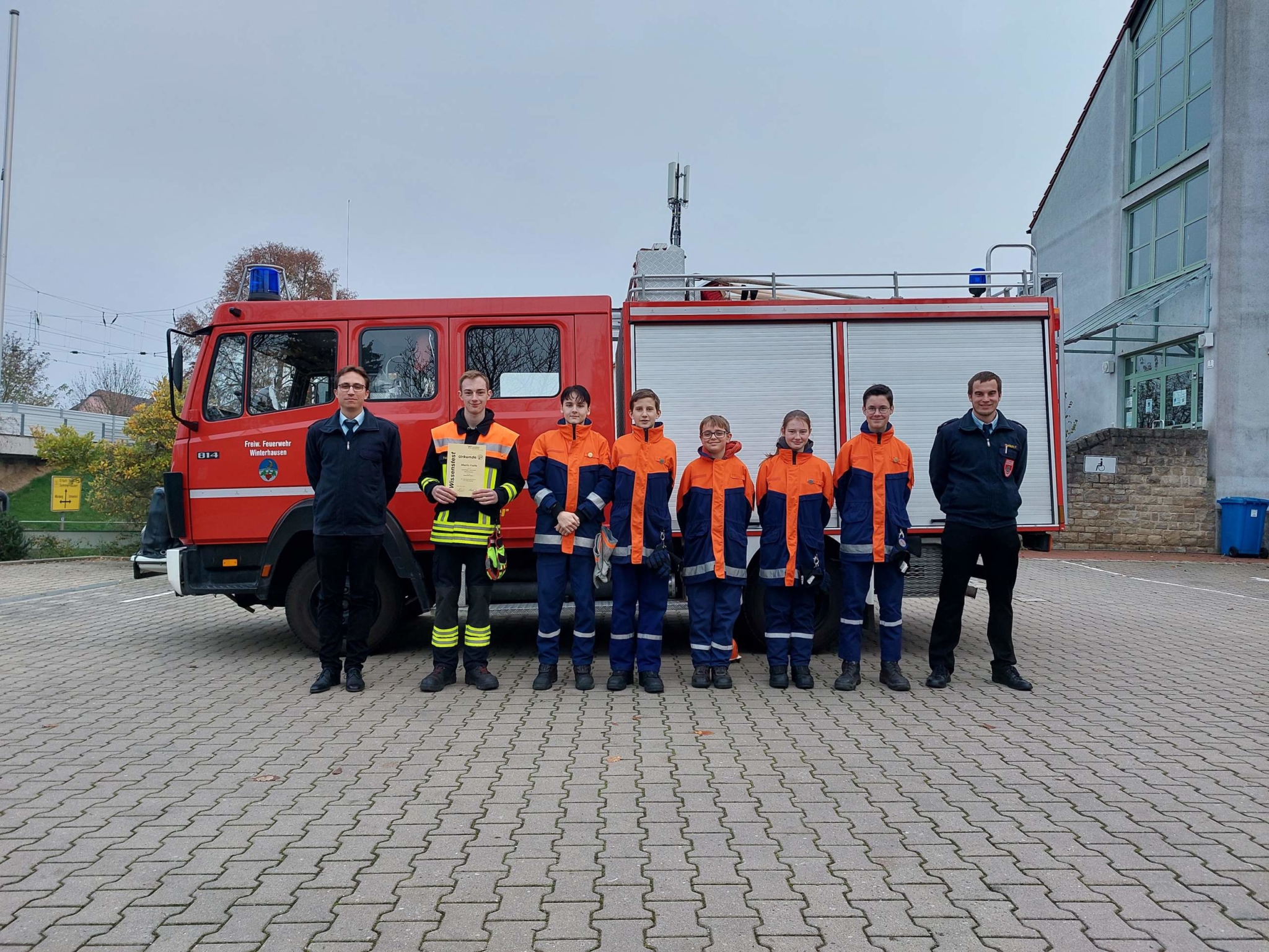 Wissenstest 2022 – Feuerwehr Winterhausen